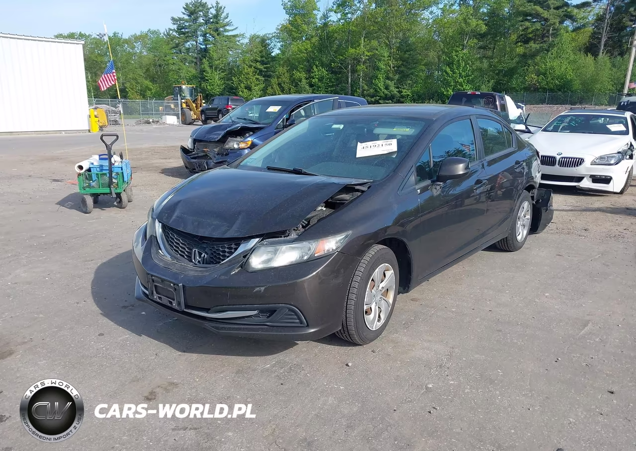 2013 Honda Civic Lx VIN:2HGFB2F55DH577449 - 2