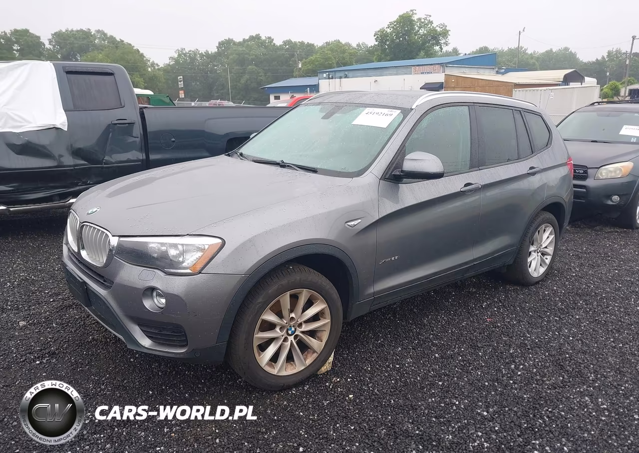 2015 BMW X3 xDrive28I VIN:5UXWX9C56F0D56481 - 2