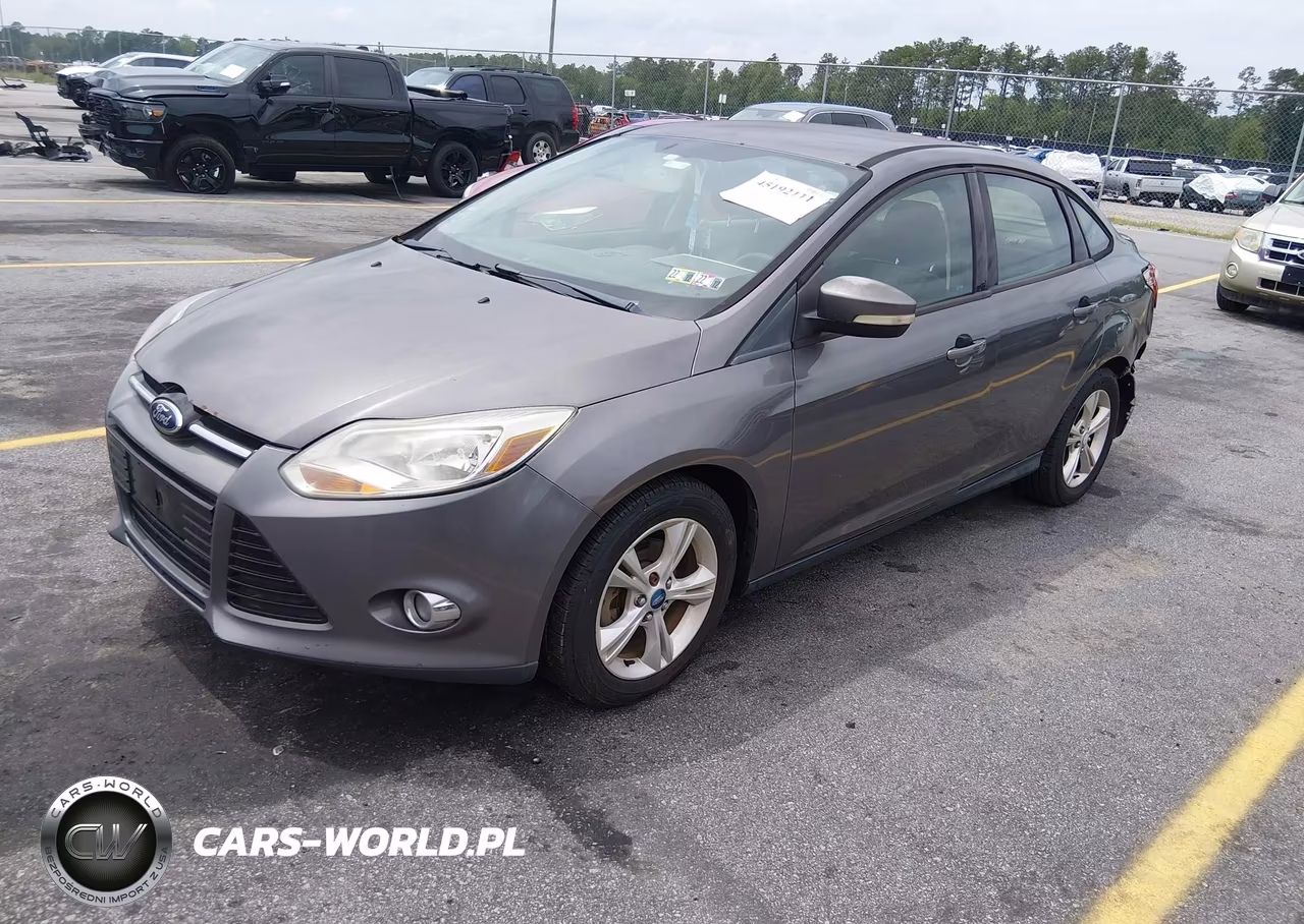 2012 Ford Focus Se VIN:1FAHP3F22CL384431 - 2