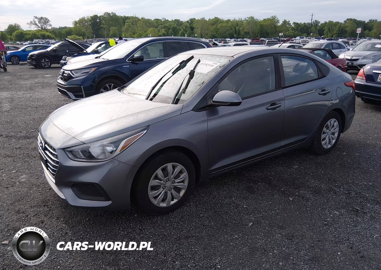 2019 Hyundai Accent Se VIN:3KPC24A31KE062976 - 2