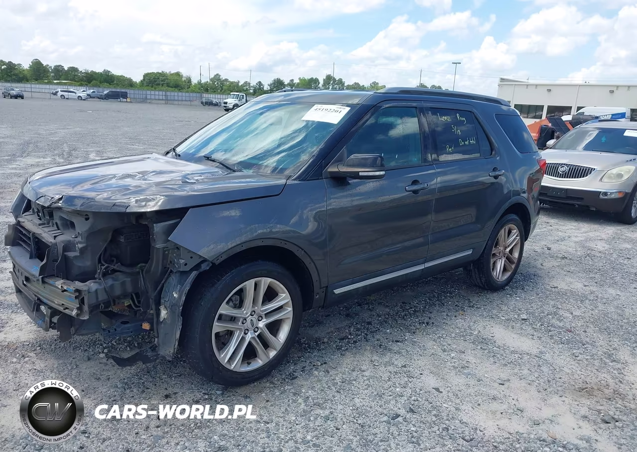 2017 Ford Explorer Xlt VIN:1FM5K7D87HGC17777 - 2