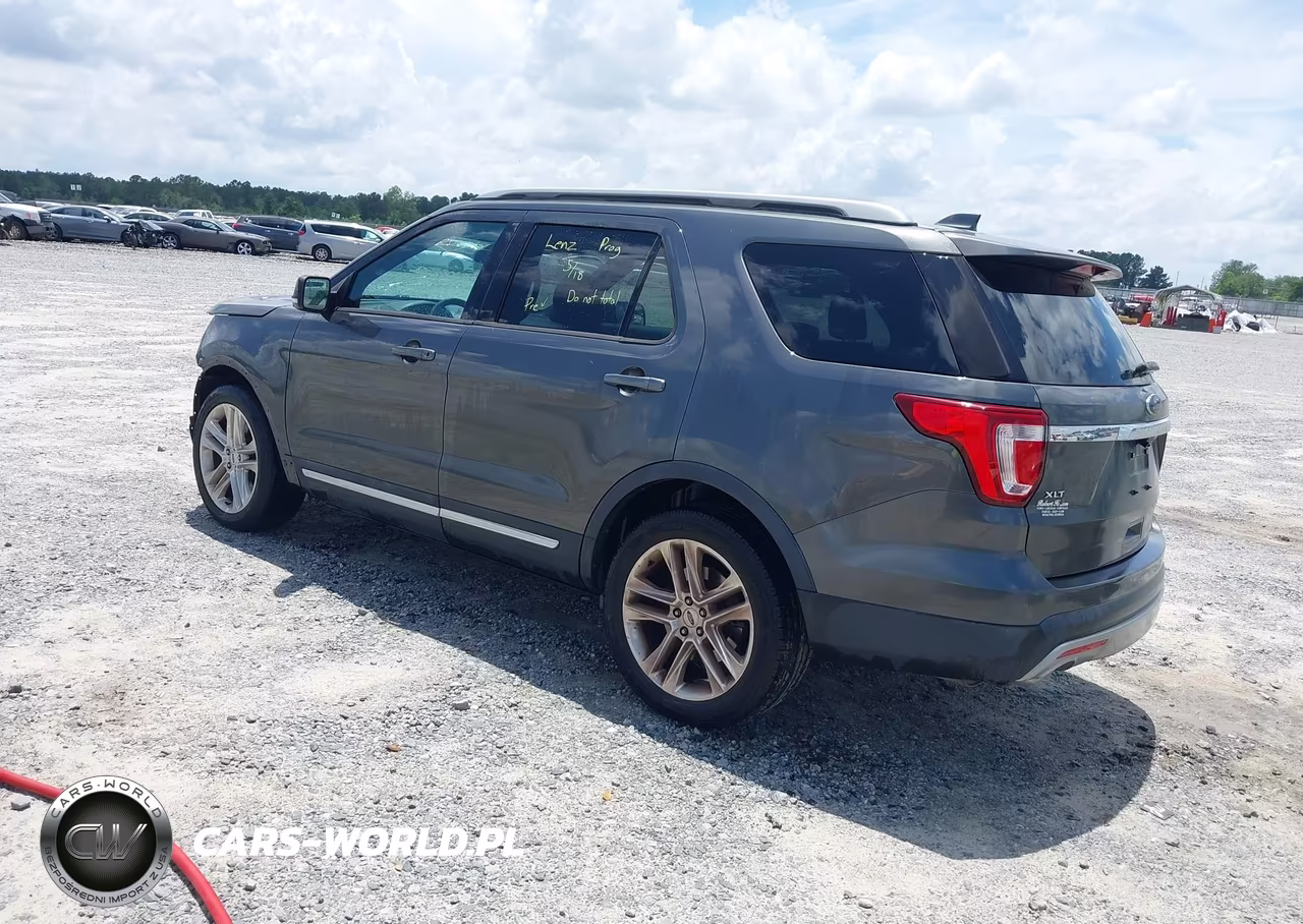 2017 Ford Explorer Xlt VIN:1FM5K7D87HGC17777 - 3
