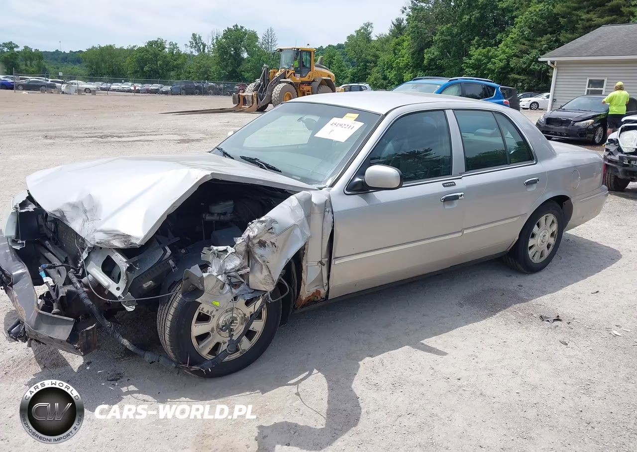 2004 Mercury Grand Marquis Ls VIN:2MEHM75W14X606197 - 2