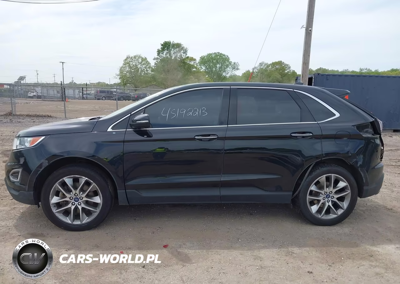 2017 Ford Edge Titanium VIN:2FMPK4K87HBB72342 - 15