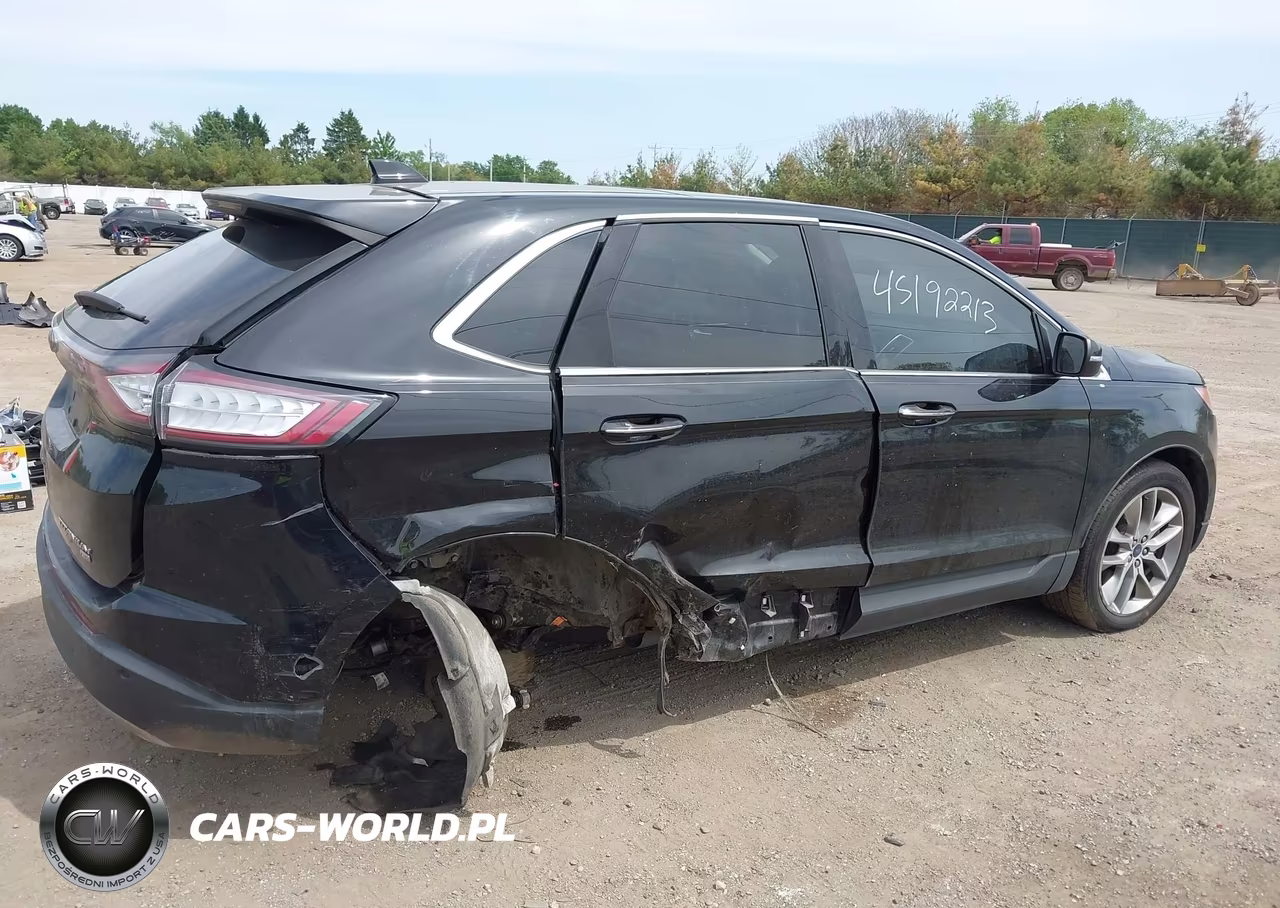 2017 Ford Edge Titanium VIN:2FMPK4K87HBB72342 - 6