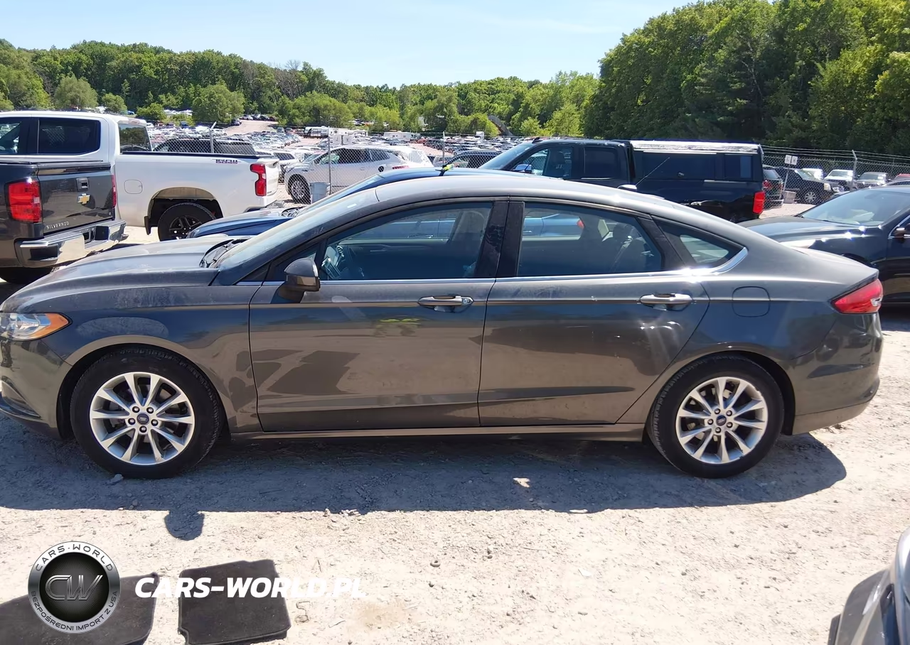 2017 Ford Fusion Se VIN:3FA6P0HD1HR108478 - 14