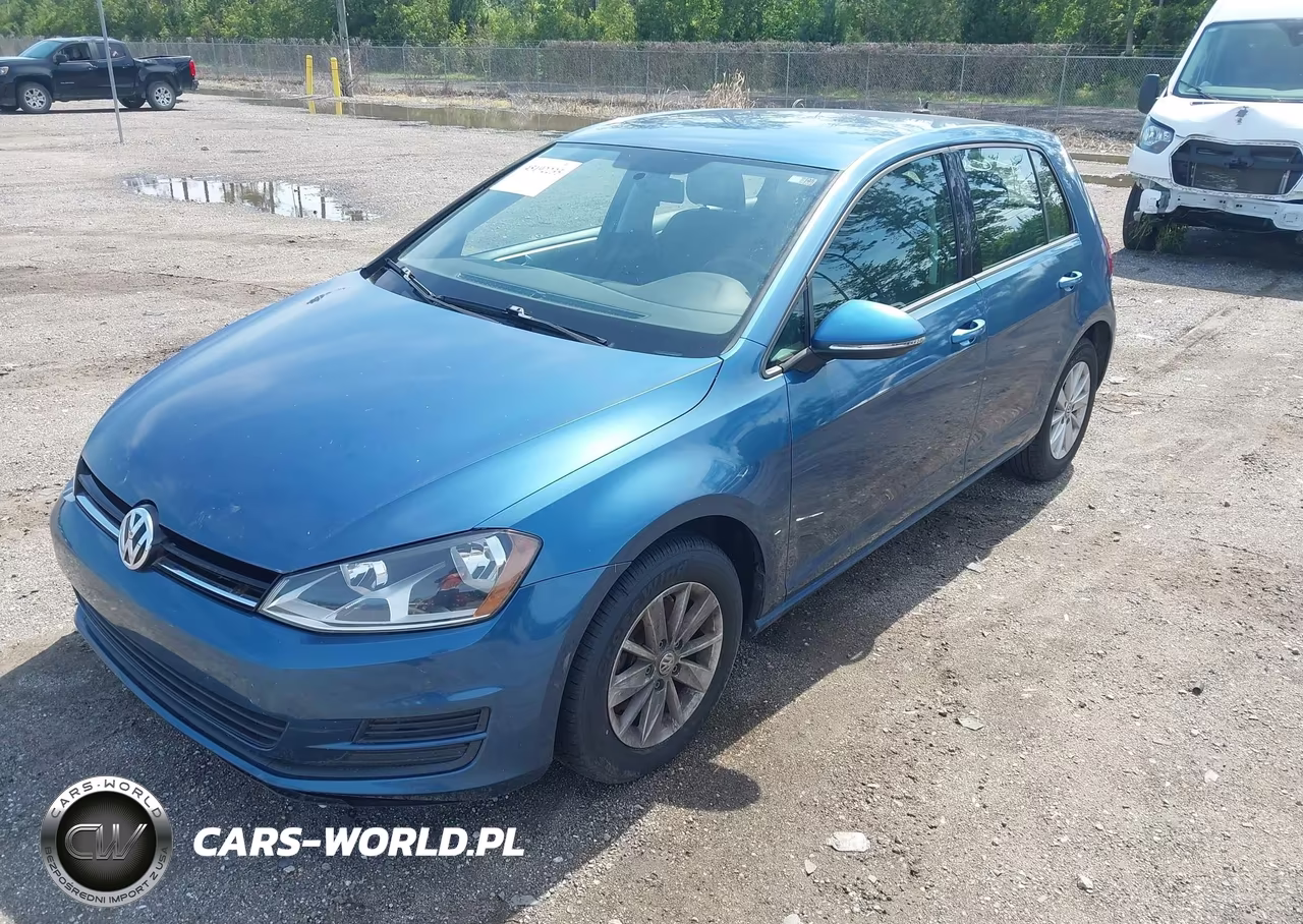 2015 Volkswagen Golf Tsi S 4-Door VIN:3VW217AU0FM030375 - 2