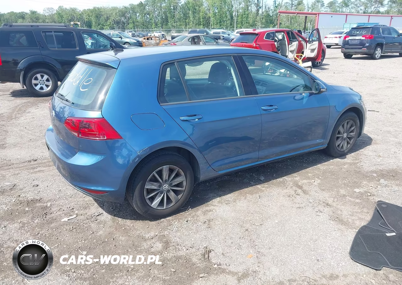2015 Volkswagen Golf Tsi S 4-Door VIN:3VW217AU0FM030375 - 4