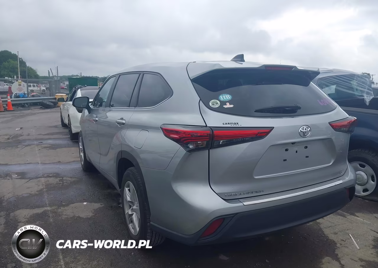 2023 Toyota Highlander Le VIN:5TDKDRAH5PS522197 - 3