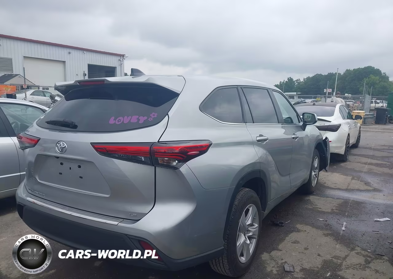 2023 Toyota Highlander Le VIN:5TDKDRAH5PS522197 - 4