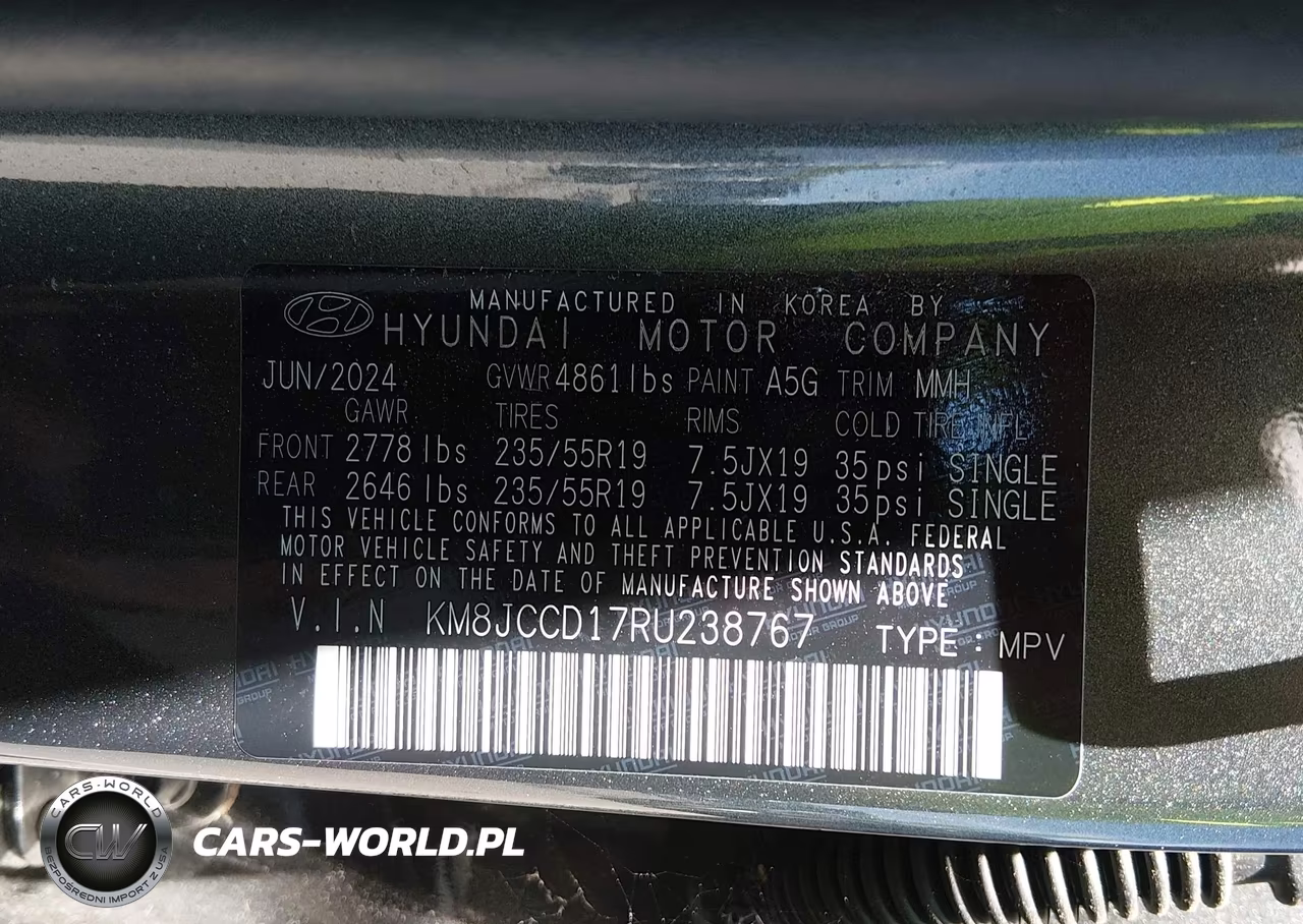 2024 Hyundai Tucson Hybrid Sel Convenience VIN:KM8JCCD17RU238767 - 9
