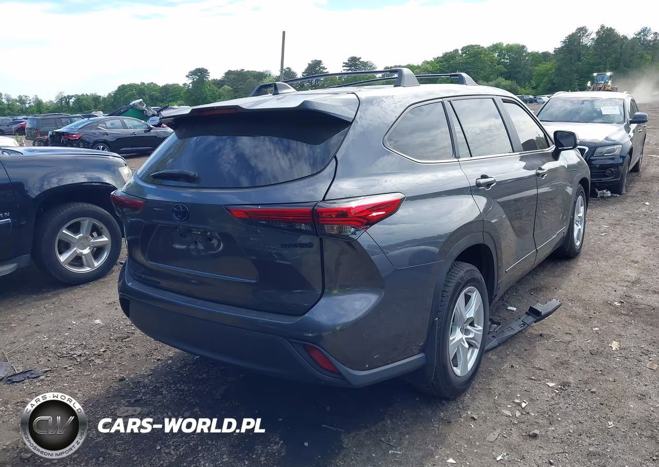 2023 Toyota Highlander Hybrid Le VIN:5TDBBRCH1PS108840 - 4