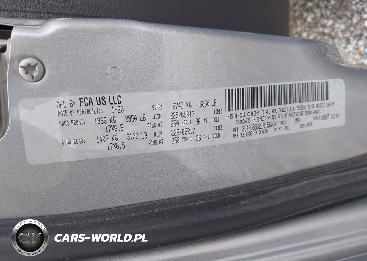 2020 Dodge Grand Caravan Se Plus VIN:2C4RDGBG2LR156064 - 9