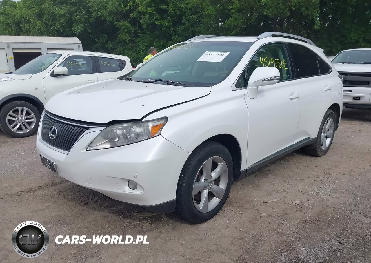 2010 Lexus Rx 350 VIN:2T2BK1BA5AC008256 - 2
