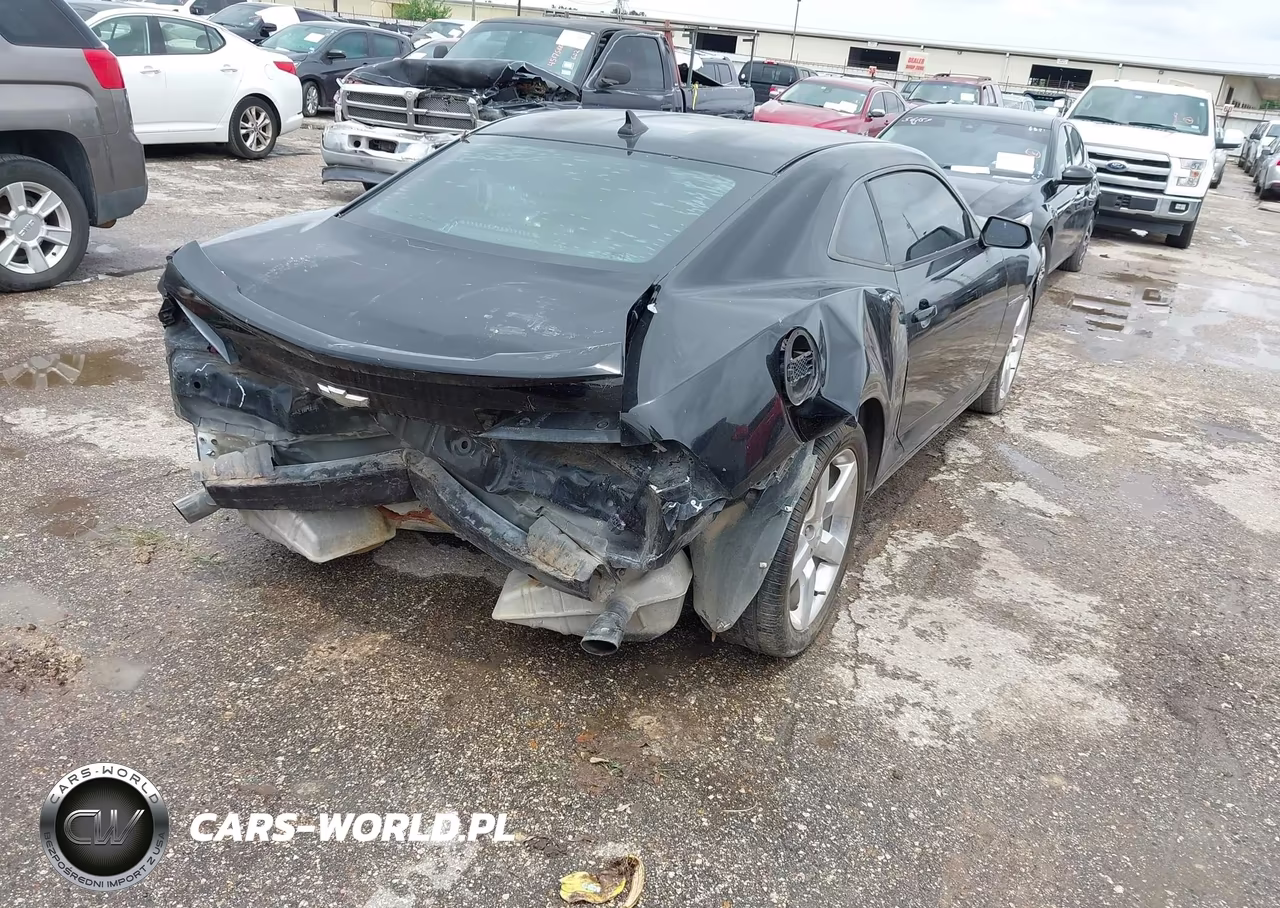 2013 Chevrolet Camaro 1Lt VIN:2G1FB1E35D9227055 - 4