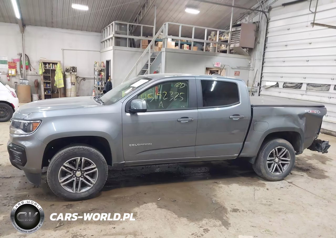 2021 Chevrolet Colorado 4Wd Short Box Wt VIN:1GCGTBEN9M1275193 - 14