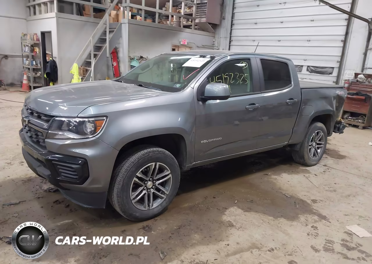 2021 Chevrolet Colorado 4Wd Short Box Wt VIN:1GCGTBEN9M1275193 - 2