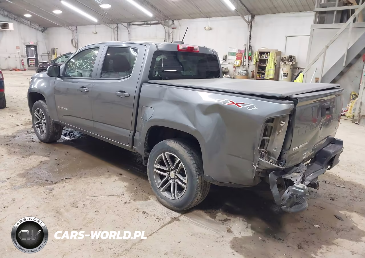 2021 Chevrolet Colorado 4Wd Short Box Wt VIN:1GCGTBEN9M1275193 - 3