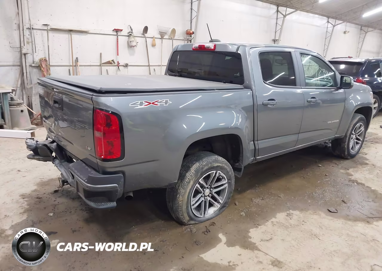 2021 Chevrolet Colorado 4Wd Short Box Wt VIN:1GCGTBEN9M1275193 - 4