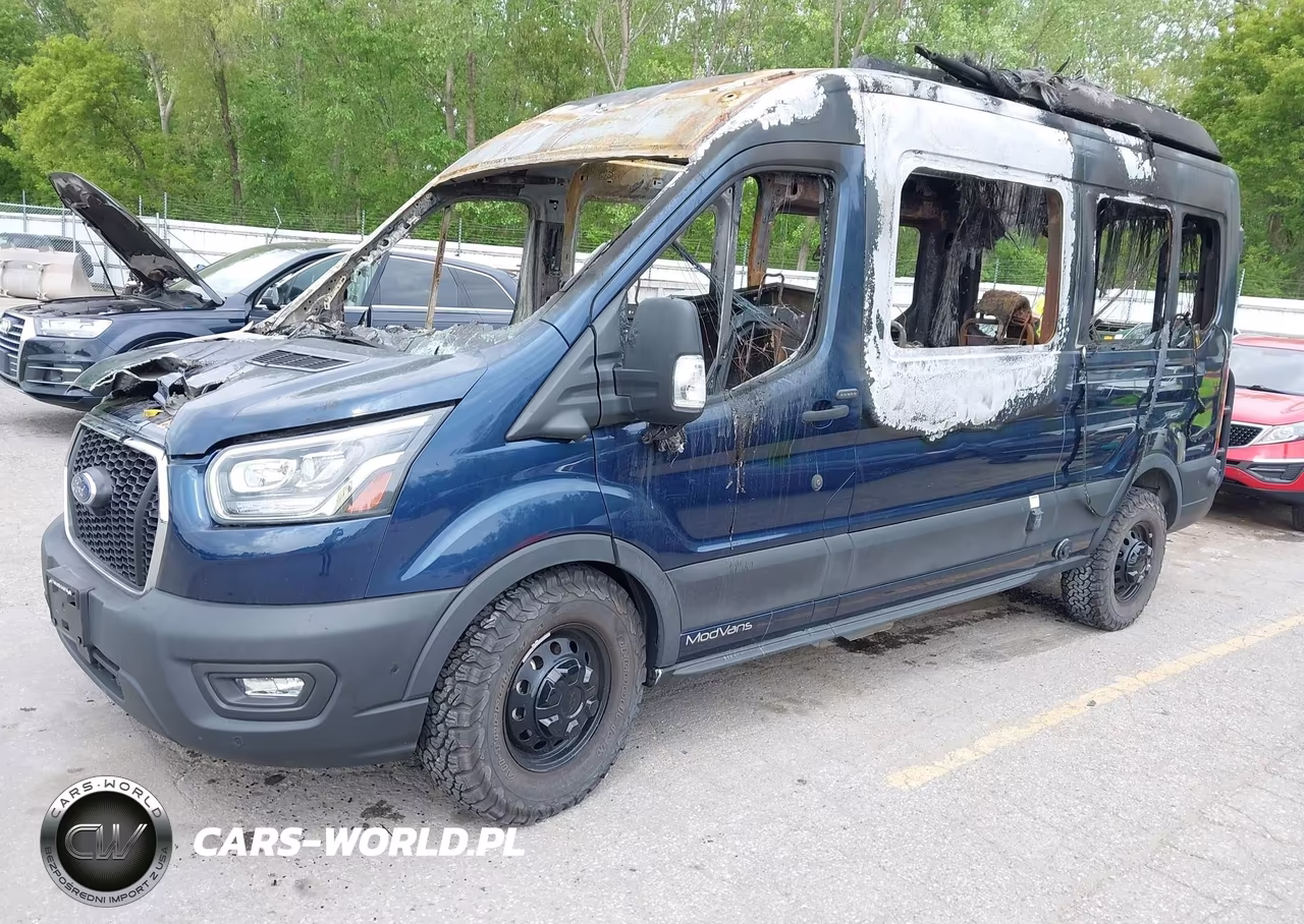 2022 Ford Transit-250 VIN:1FTBR2CGXNKA60494 - 2