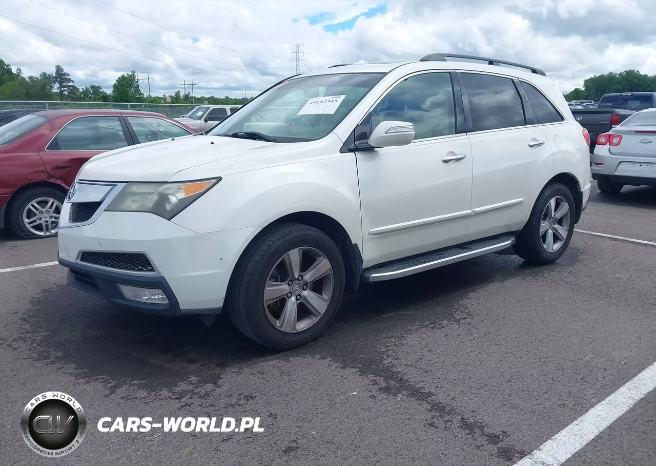 2012 Acura Mdx Technology Package VIN:2HNYD2H3XCH534313 - 2