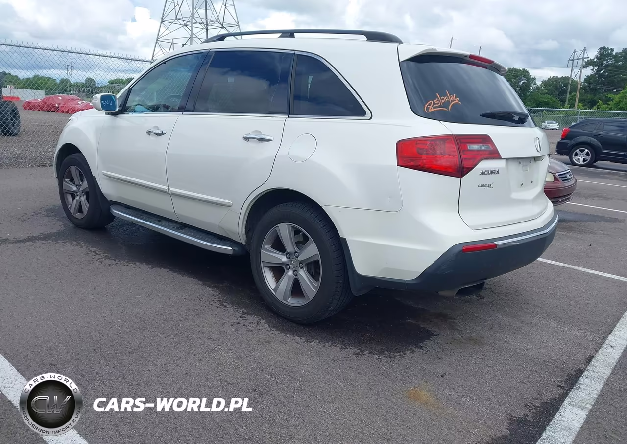 2012 Acura Mdx Technology Package VIN:2HNYD2H3XCH534313 - 3
