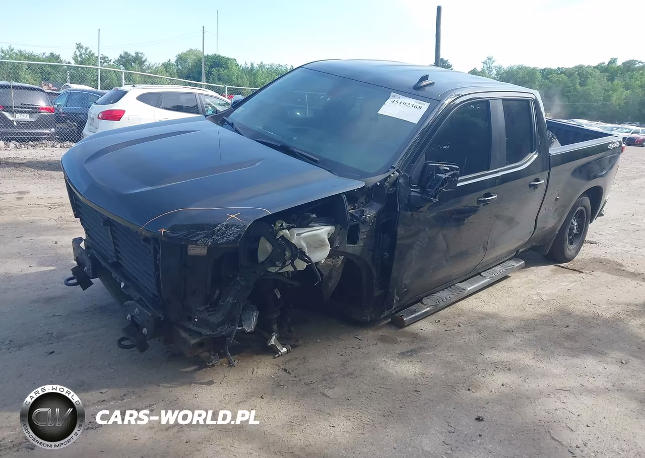 2019 Chevrolet Silverado 1500 Rst VIN:1GCRYEED0KZ242455 - 2