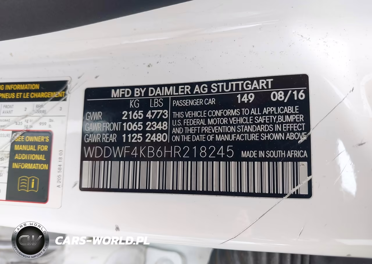 2017 Mercedes-Benz C 300 4Matic VIN:WDDWF4KB6HR218245 - 9
