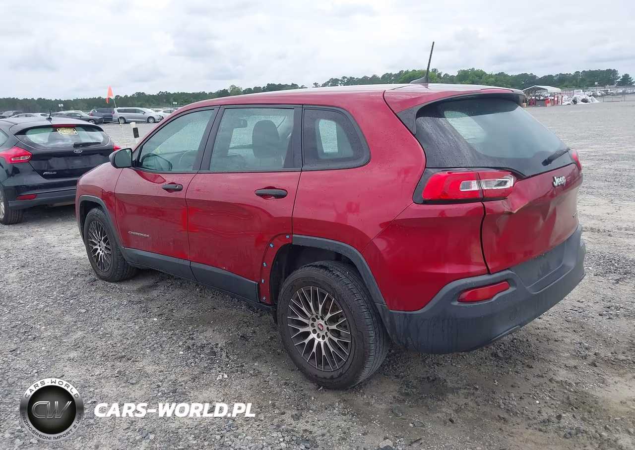 2017 Jeep Cherokee Sport Fwd VIN:1C4PJLAB9HD232064 - 3
