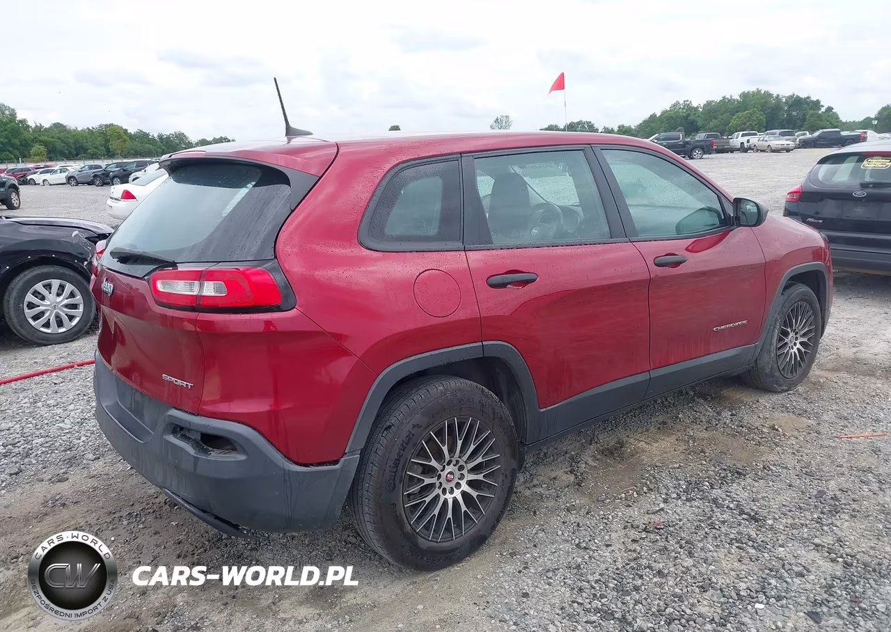2017 Jeep Cherokee Sport Fwd VIN:1C4PJLAB9HD232064 - 4