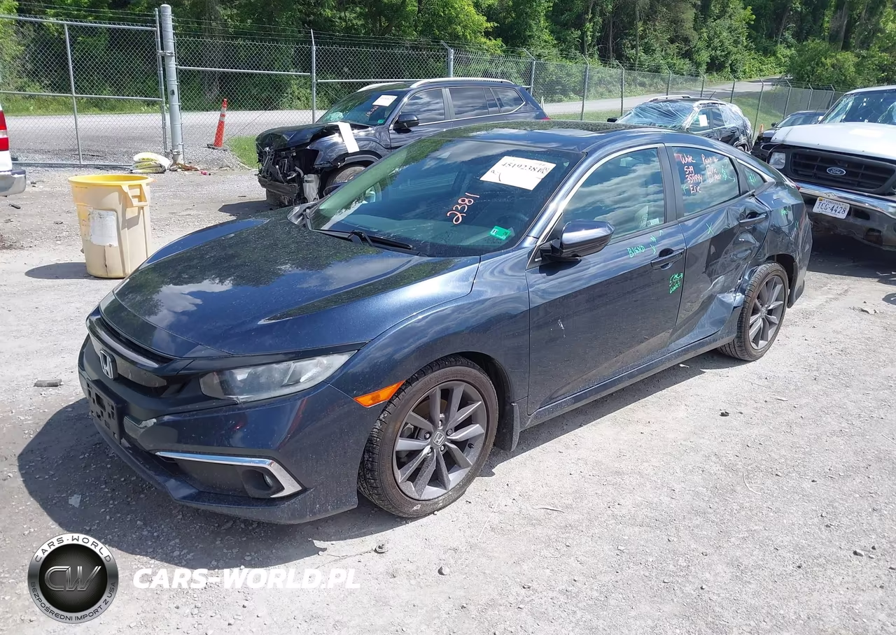 2020 Honda Civic Ex VIN:19XFC1F32LE002806 - 2