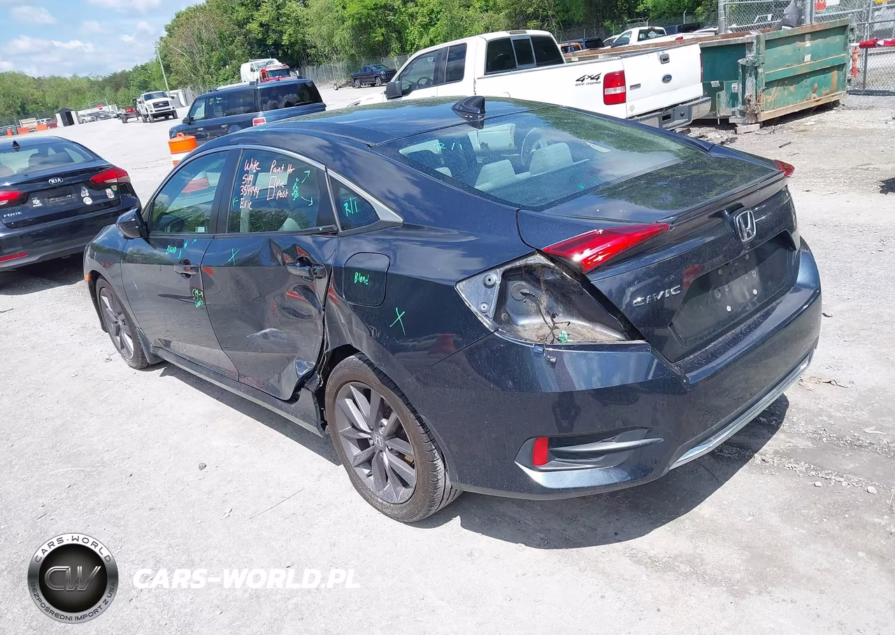 2020 Honda Civic Ex VIN:19XFC1F32LE002806 - 3