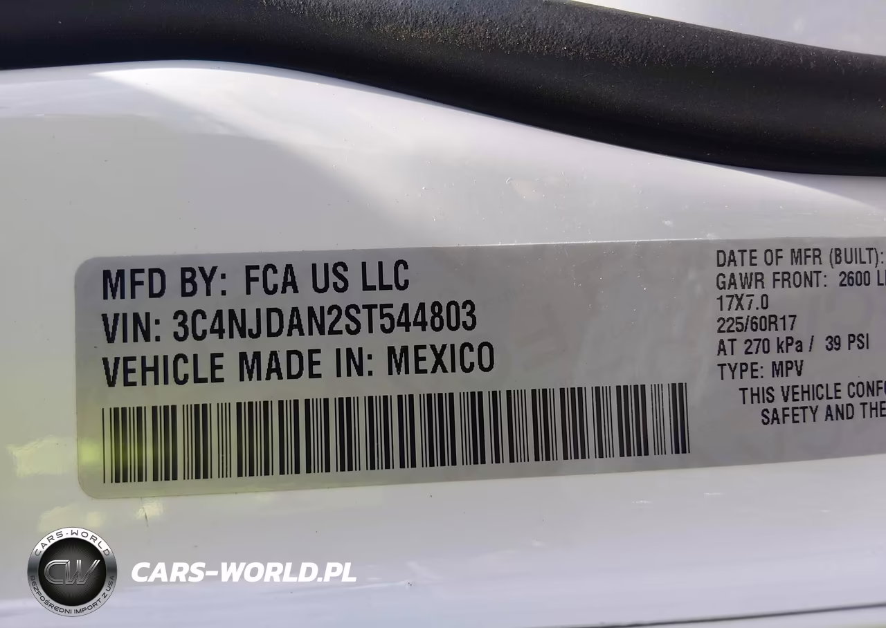 2025 Jeep Compass Sport 4X4 VIN:3C4NJDAN2ST544803 - 9