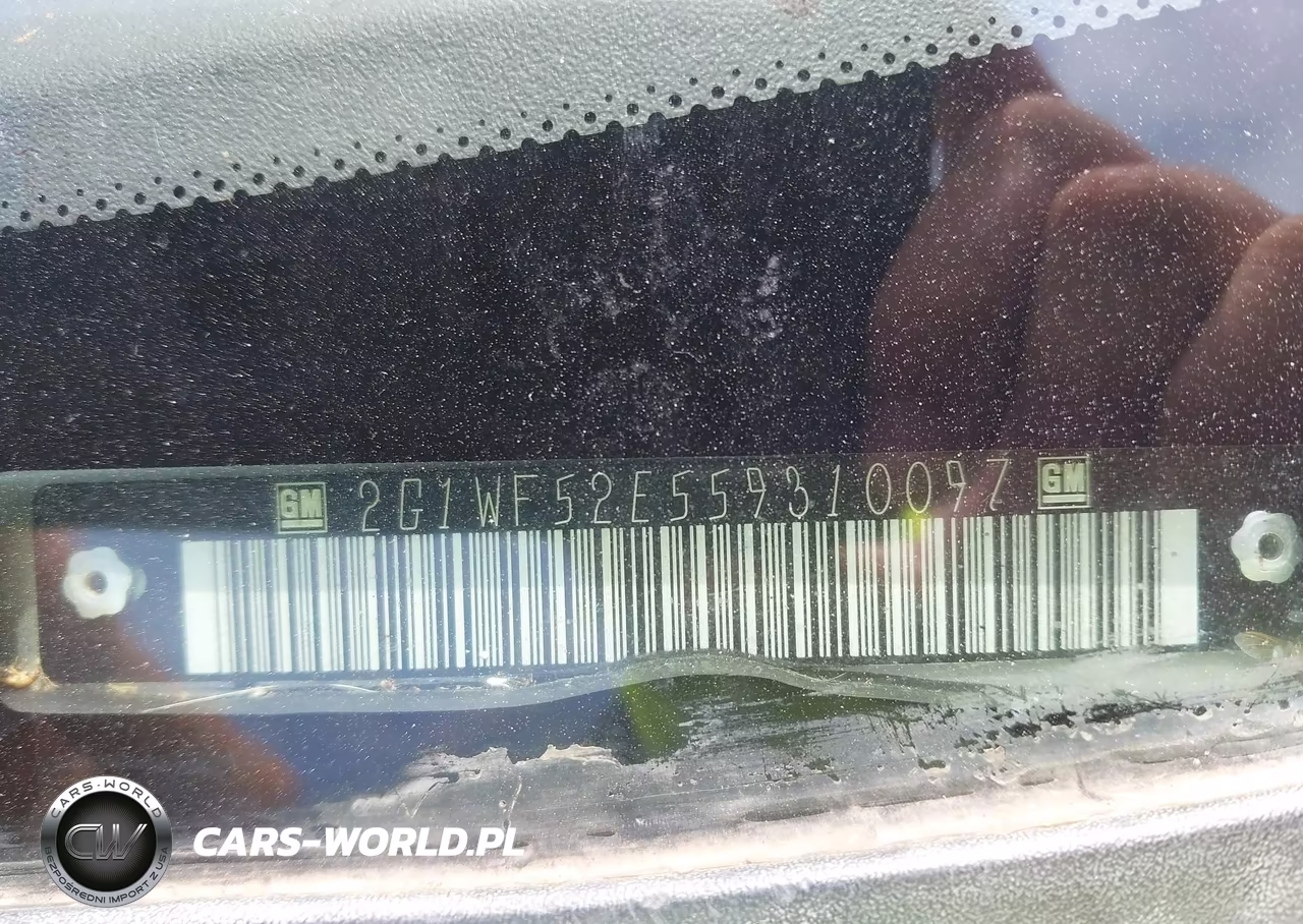 2005 Chevrolet Impala VIN:2G1WF52E559310097 - 9