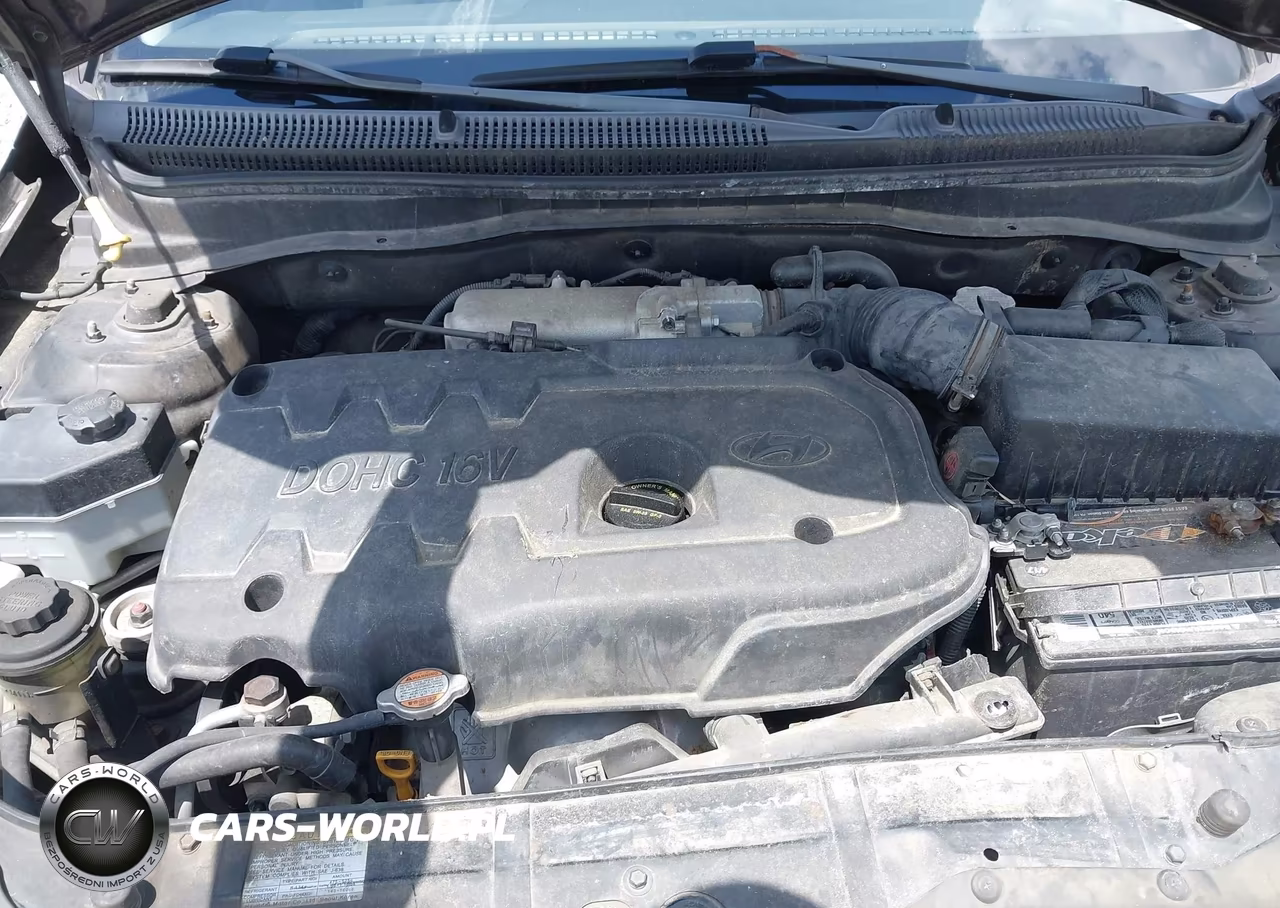 2008 Hyundai Accent Gls VIN:KMHCN46C78U236880 - 10