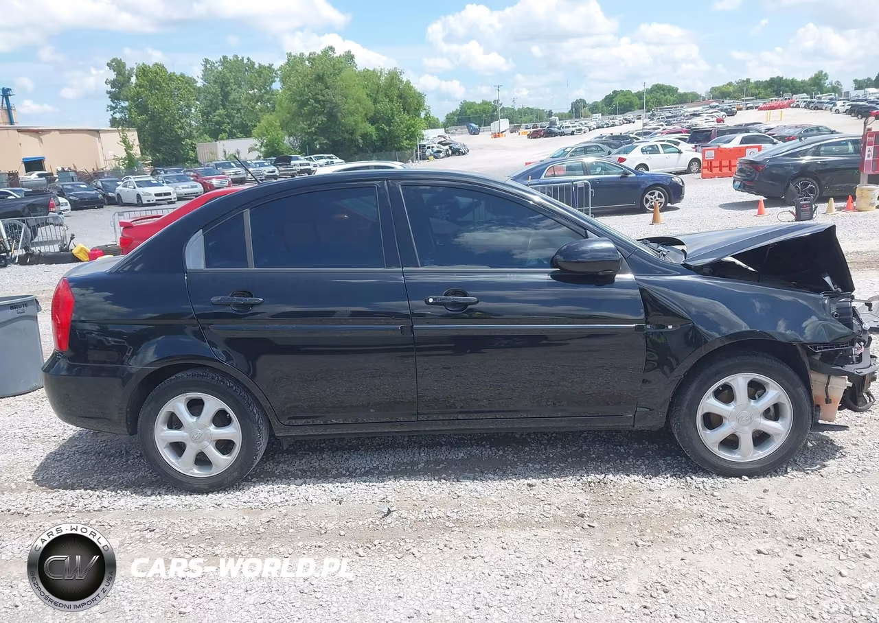 2008 Hyundai Accent Gls VIN:KMHCN46C78U236880 - 14
