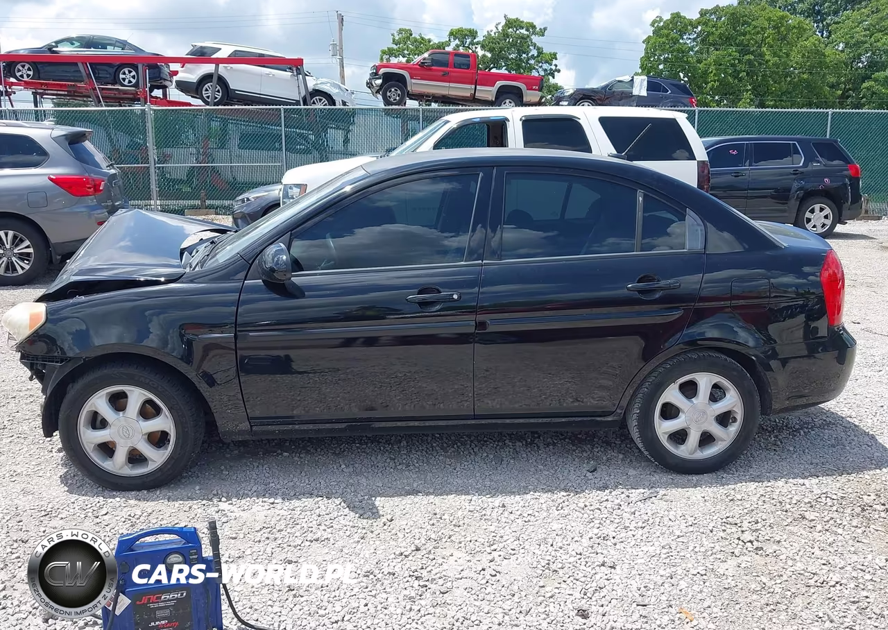 2008 Hyundai Accent Gls VIN:KMHCN46C78U236880 - 15