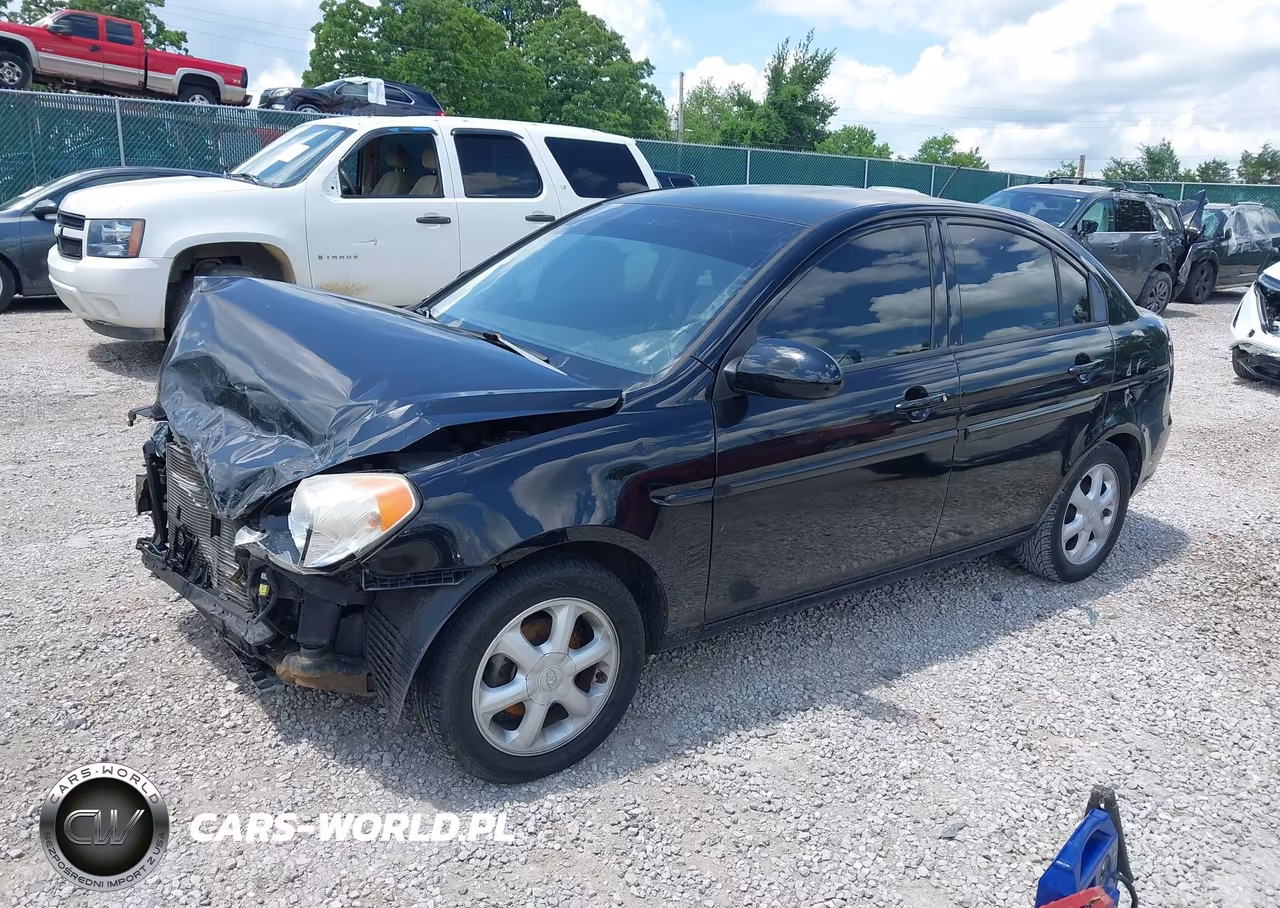 2008 Hyundai Accent Gls VIN:KMHCN46C78U236880 - 2