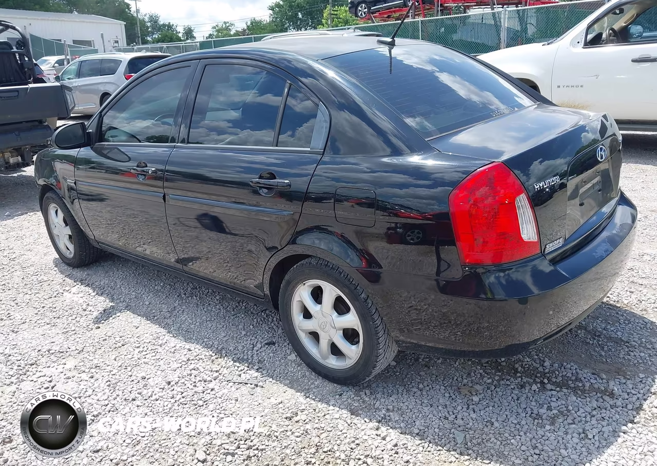 2008 Hyundai Accent Gls VIN:KMHCN46C78U236880 - 3