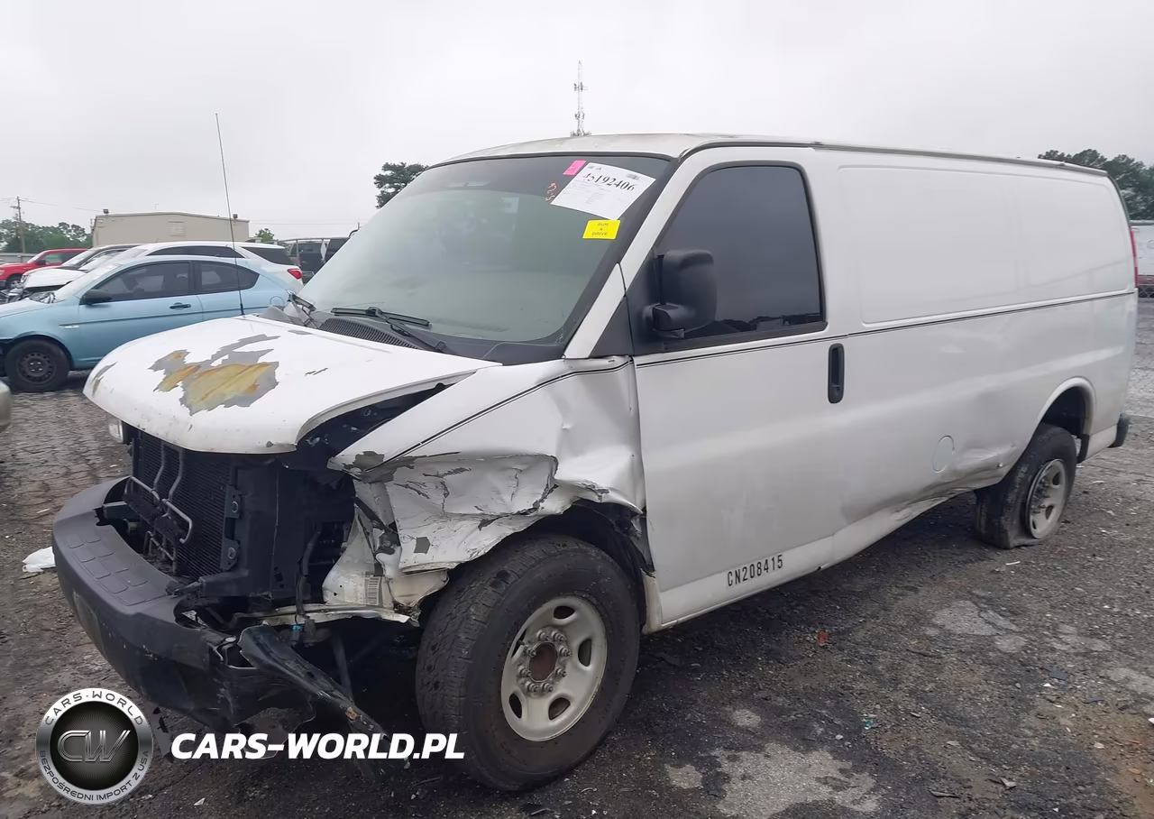 2011 Chevrolet Express 2500 Work Van VIN:1GCWGFFA3B1125855 - 2
