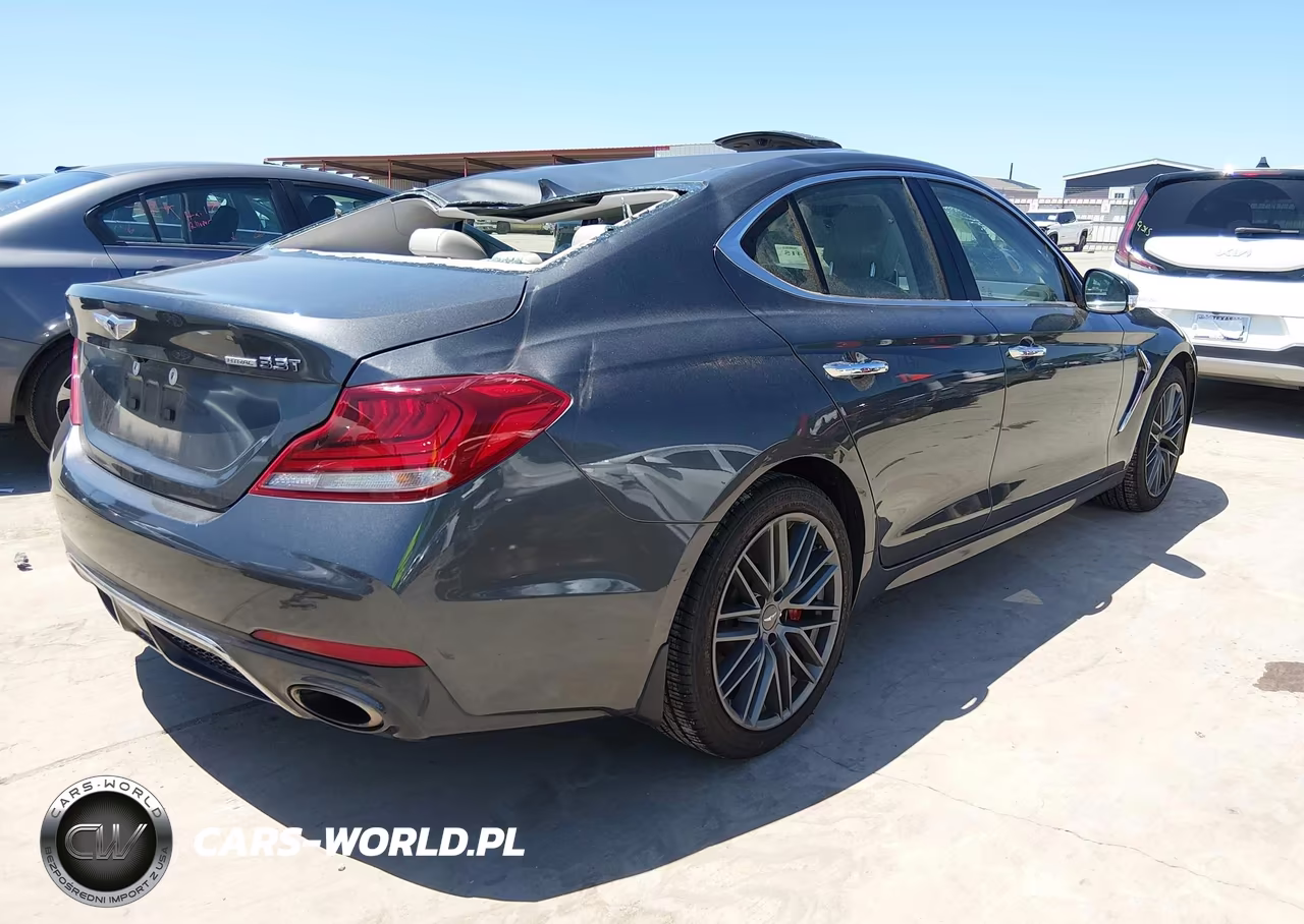 2019 Genesis G70 3.3T Advanced VIN:KMTG54LE2KU023114 - 4