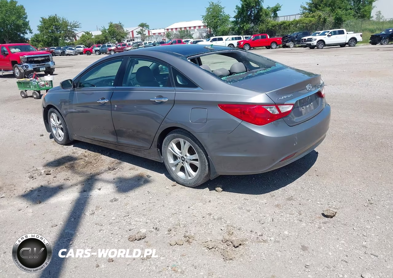 2012 Hyundai Sonata Limited VIN:5NPEC4AC1CH351147 - 3