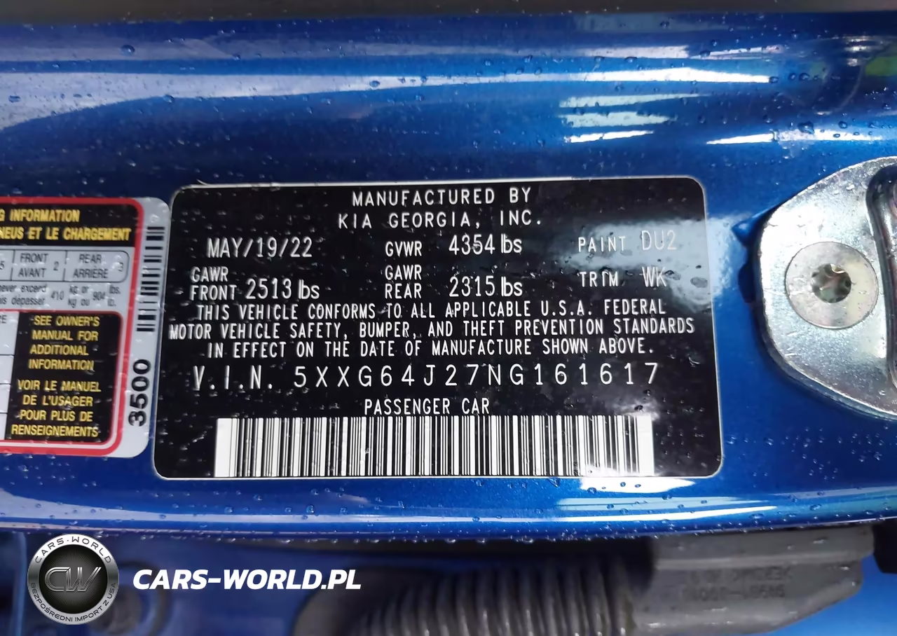2022 Kia K5 Gt-Line VIN:5XXG64J27NG161617 - 9