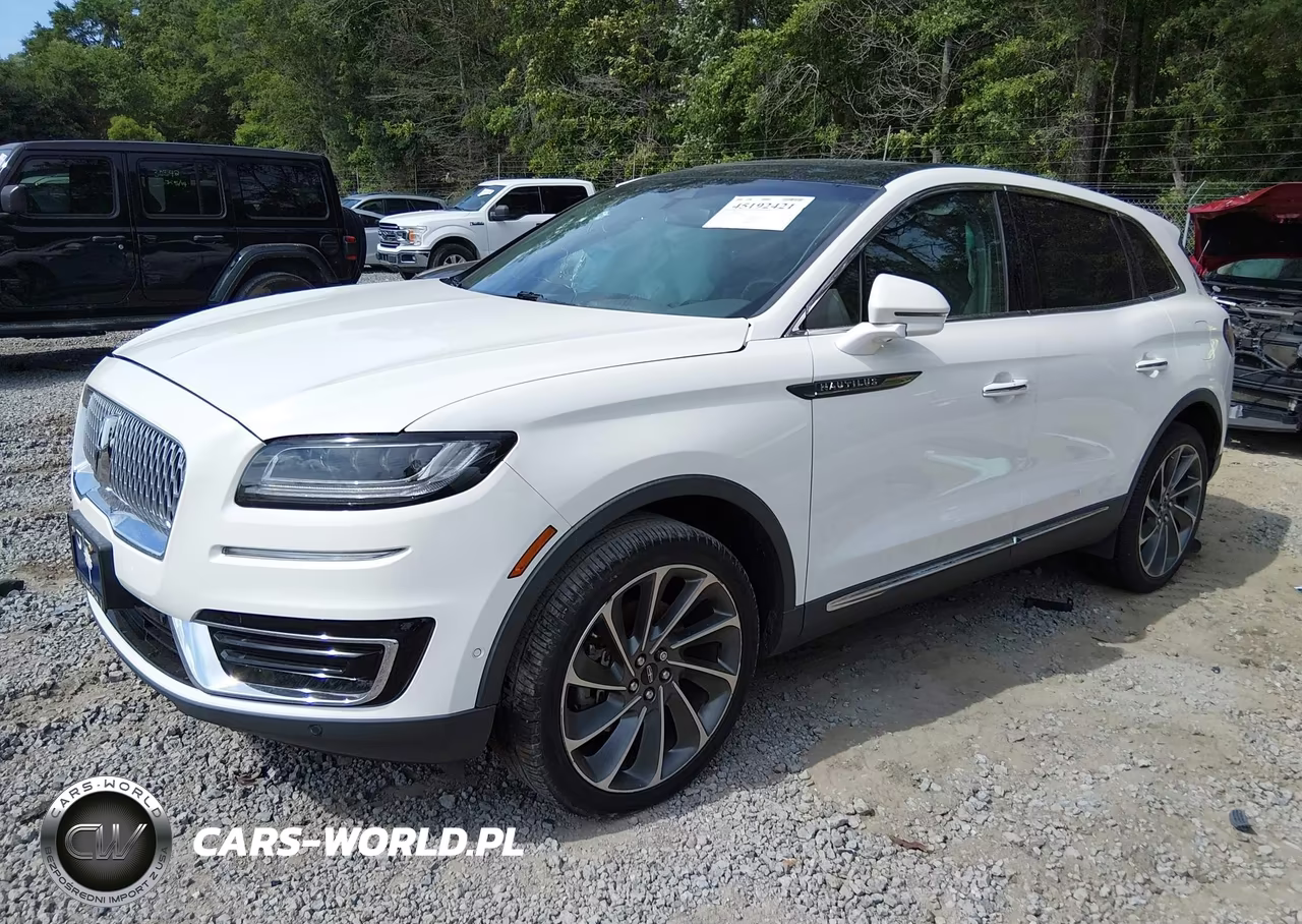 2020 Lincoln Nautilus Reserve VIN:2LMPJ8KP9LBL11661 - 2