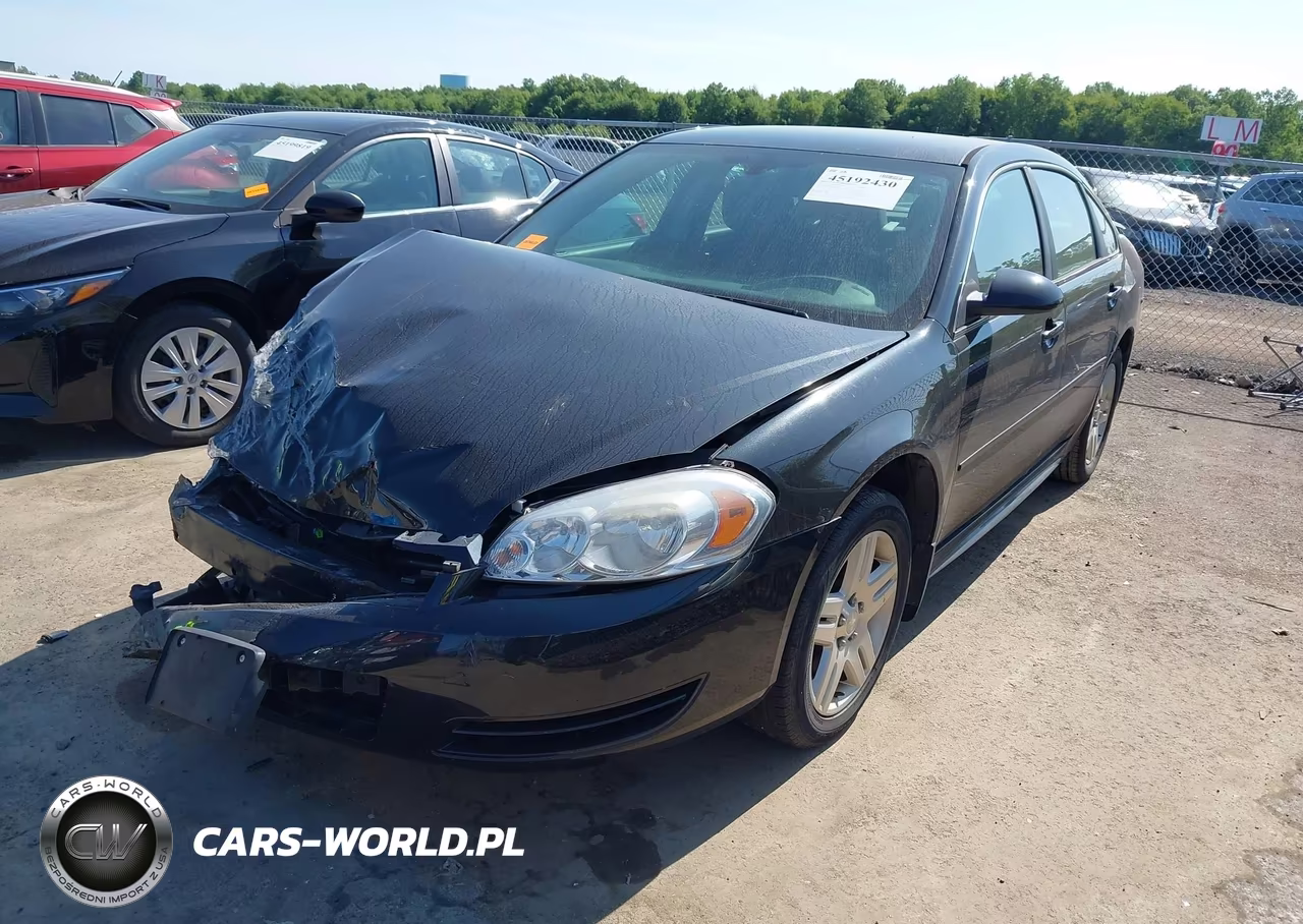 2012 Chevrolet Impala Lt VIN:2G1WB5E37C1287049 - 2