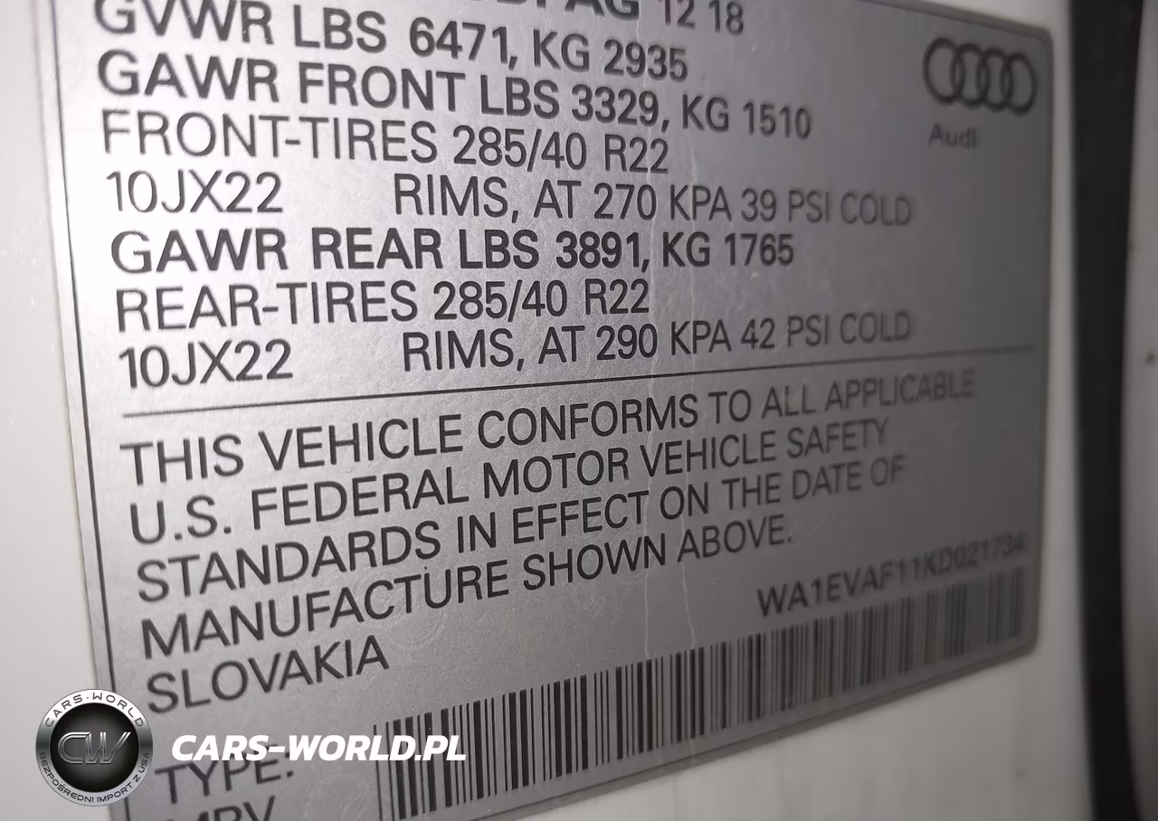 2019 Audi Q8 55 Premium VIN:WA1EVAF11KD021734 - 9