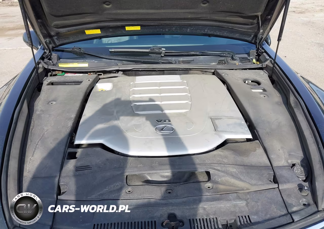 2009 Lexus Ls 460 VIN:JTHCL46F495004204 - 10