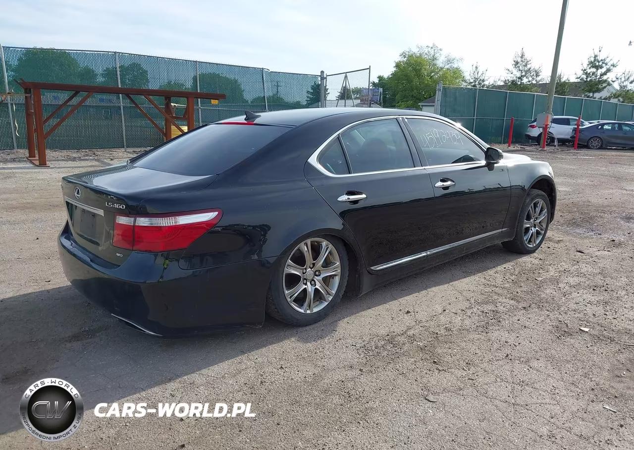 2009 Lexus Ls 460 VIN:JTHCL46F495004204 - 4