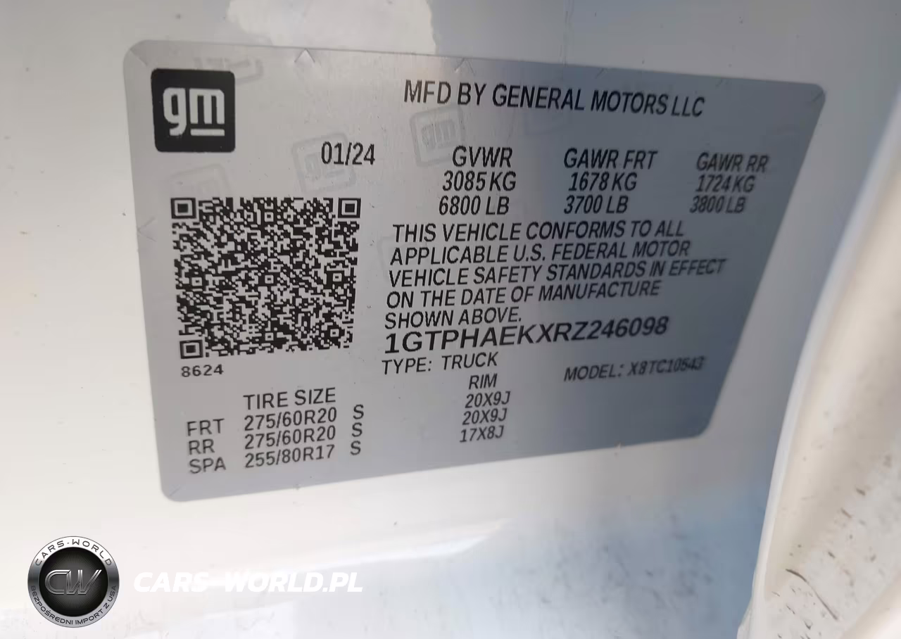 2024 GMC Sierra 1500 2Wd Short Box Pro VIN:1GTPHAEKXRZ246098 - 9