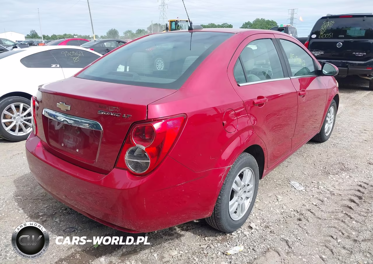 2015 Chevrolet Sonic Lt Auto VIN:1G1JC5SH5F4113898 - 4